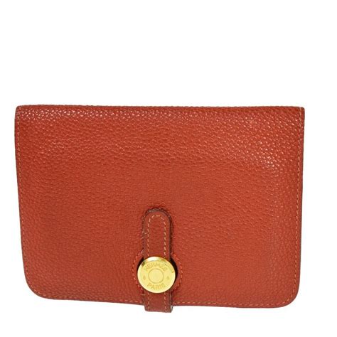 hermes dogon purse|Hermes dogon compact wallet.